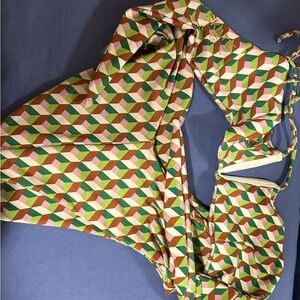 Skatie Geometric Swimsuit